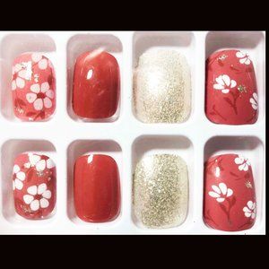 VIVO 24pcs Press on Nails Short Manicure Artificial False Fake Nails Tips #109